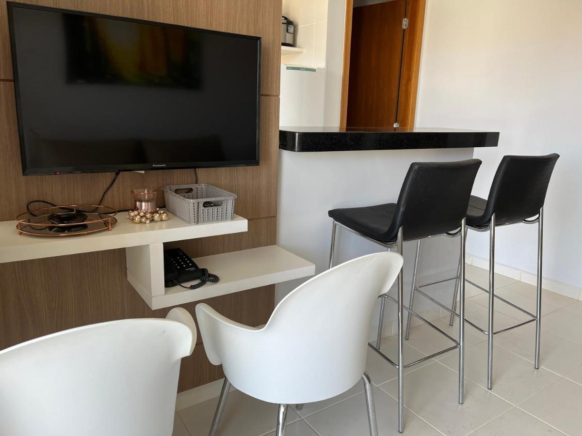 Flat 501 - Condominio Veredas Do Rio Quente - Diferenciado Com Ar Na Sala E No Quarto Zewnętrze zdjęcie