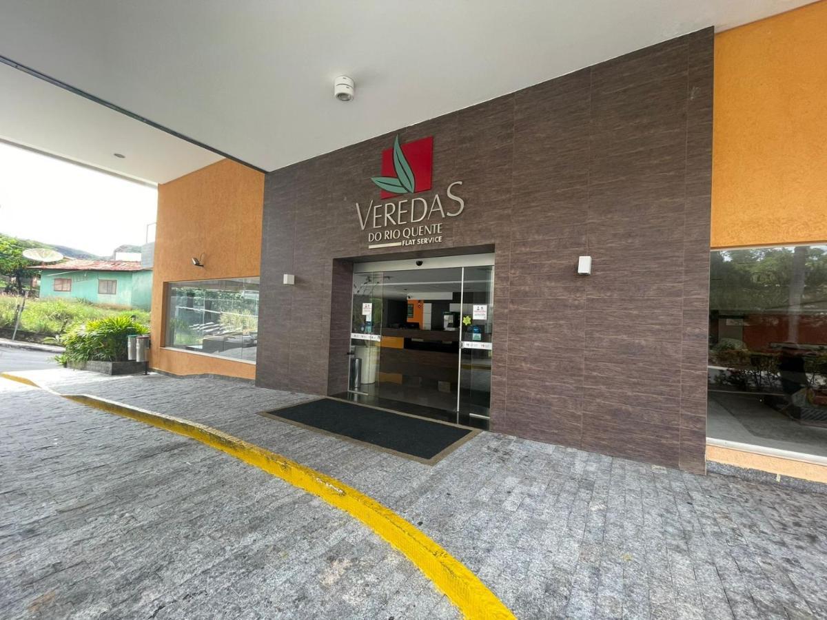 Flat 501 - Condominio Veredas Do Rio Quente - Diferenciado Com Ar Na Sala E No Quarto Zewnętrze zdjęcie
